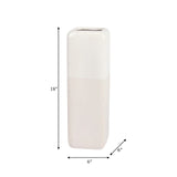Vase Square Creamy