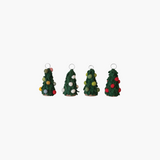 Green Xmas Tree Place Card Holder