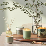 Hinoki Sage Refillable Glass Candle + Refill