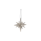 Silver Glitter Star