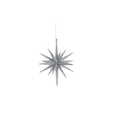 Silver Glitter Star