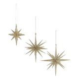 Champagne Glitter Star