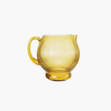 Pitcher Amber Fluted