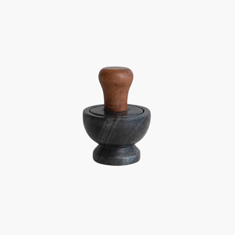 MarbleMortarwMushroomPestle