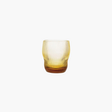 Glassware Fluted Amber