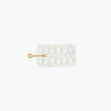 White Marble Deviled Egg Board