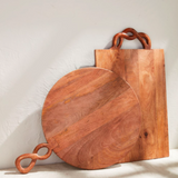 Rectangular Twisted Handle Cheeseboard