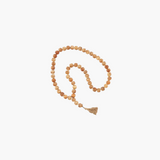 Beaded Wooden Garland w Tassels