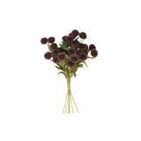 Dark Brown Pom Poms