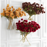 Dark Brown Pom Poms