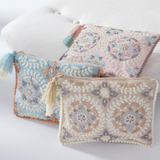 Embroidered Cosmetic Bag