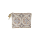 Embroidered Cosmetic Bag