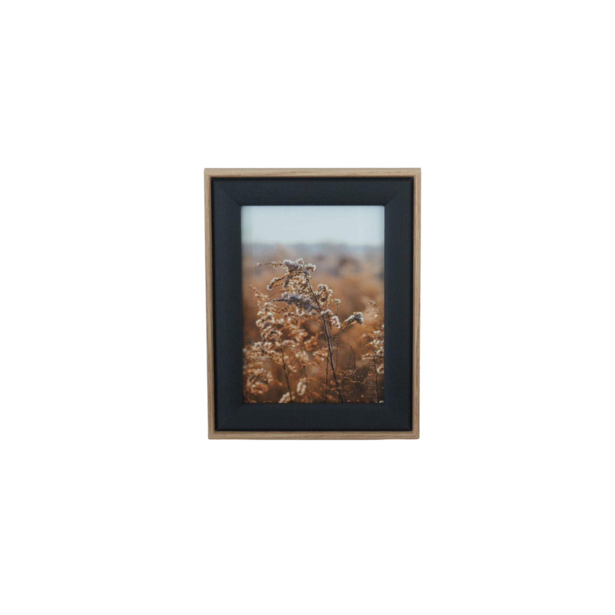 Black Linen Photo Frame