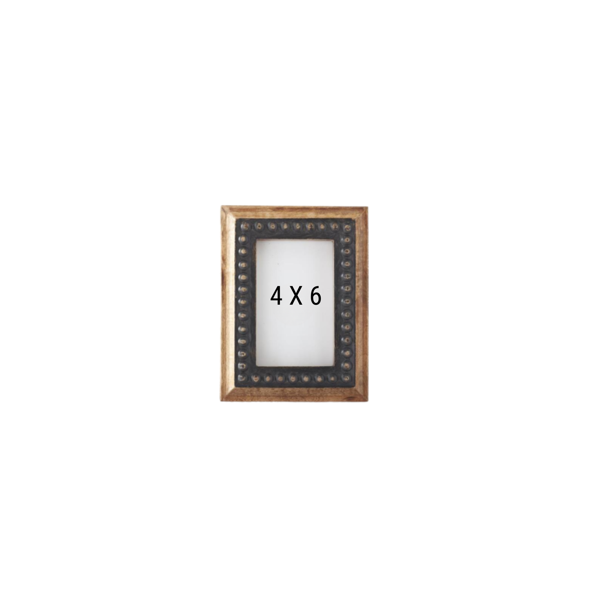 Black Riveted Frame
