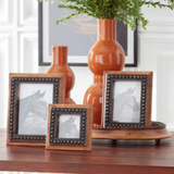 Black Riveted Frame