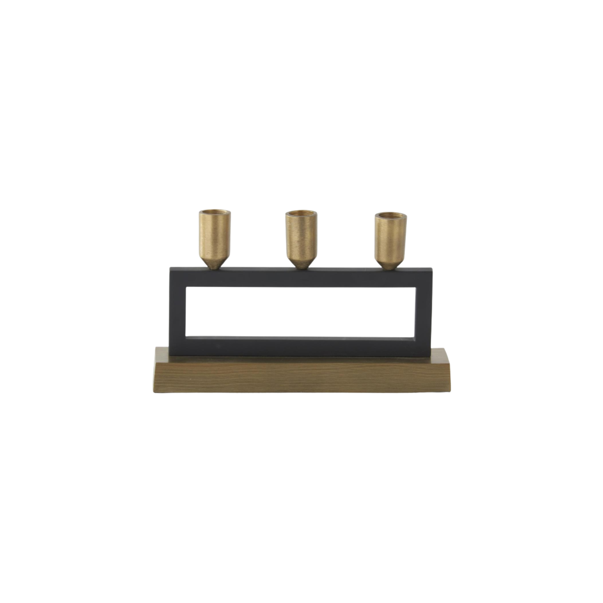 Brass & Blk Taper Holder