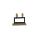 Brass & Blk Taper Holder