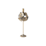 Gold Lotus Leaf Taperholder