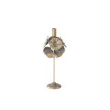 Gold Lotus Leaf Taperholder