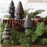 Mini Pewter Glass Trees