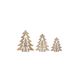 Wood Cutout Trees