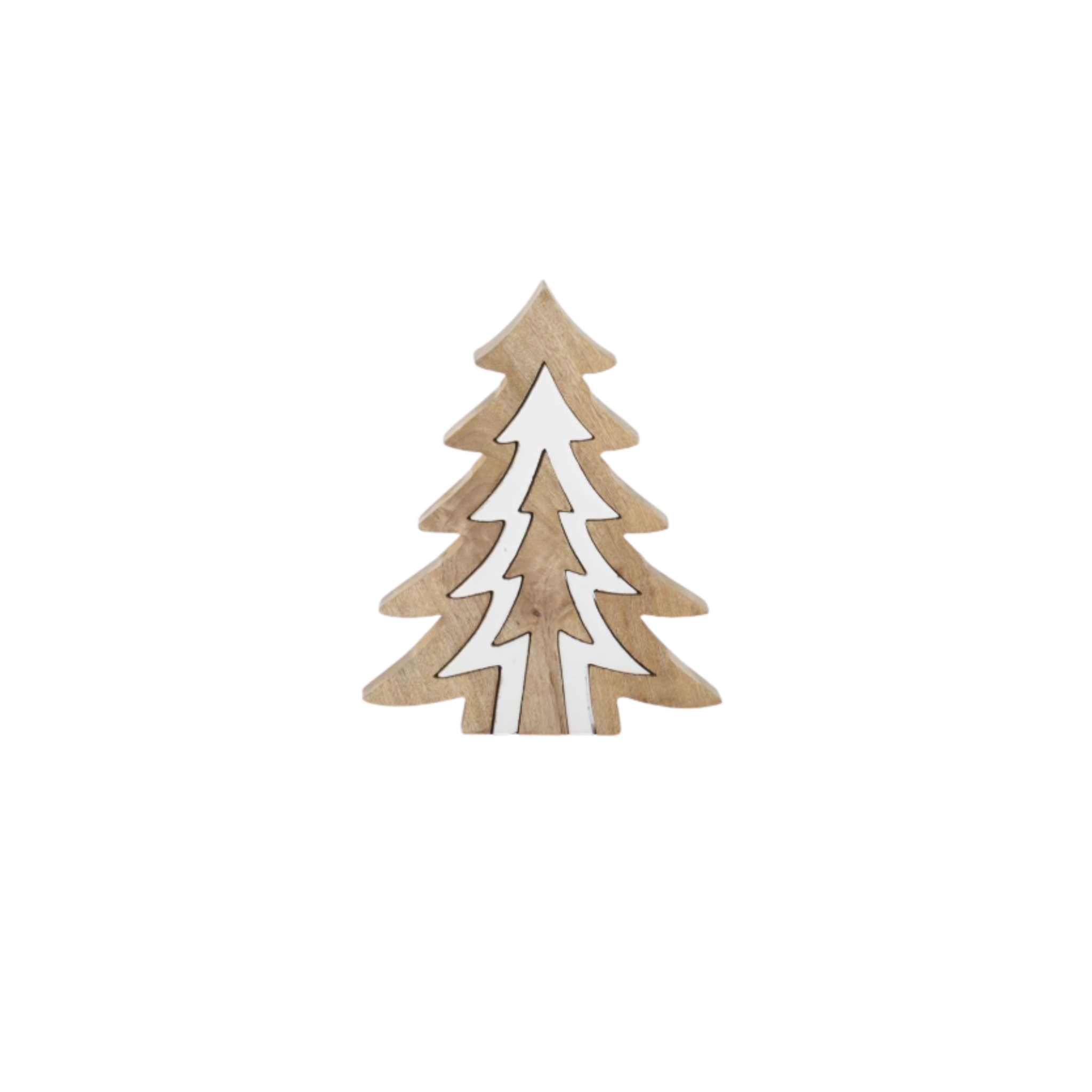 Wood Cutout Trees