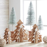 Wood Cutout Trees