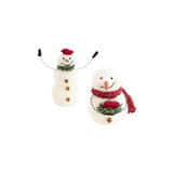 Wool Snowman