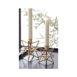 Gold + Glass Taper Holder