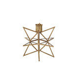 Gold + Glass Taper Holder
