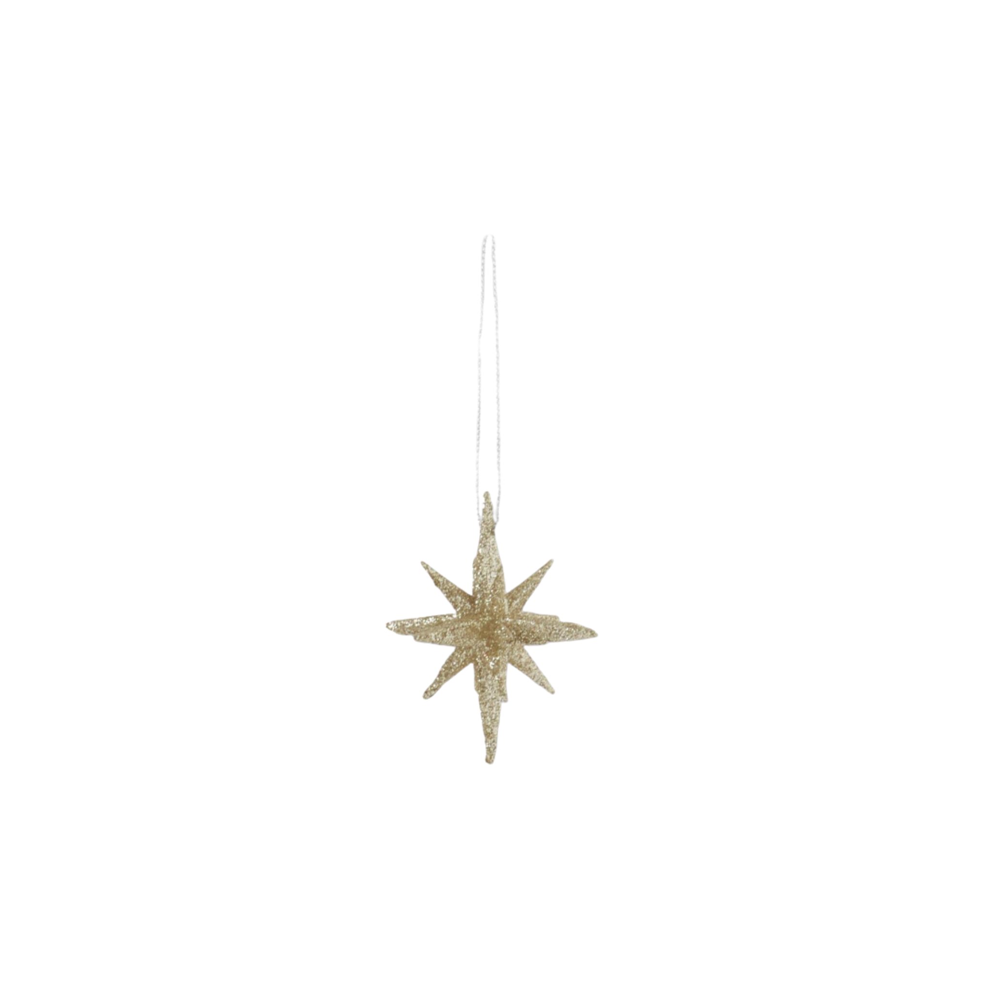 Champagne Glitter Star