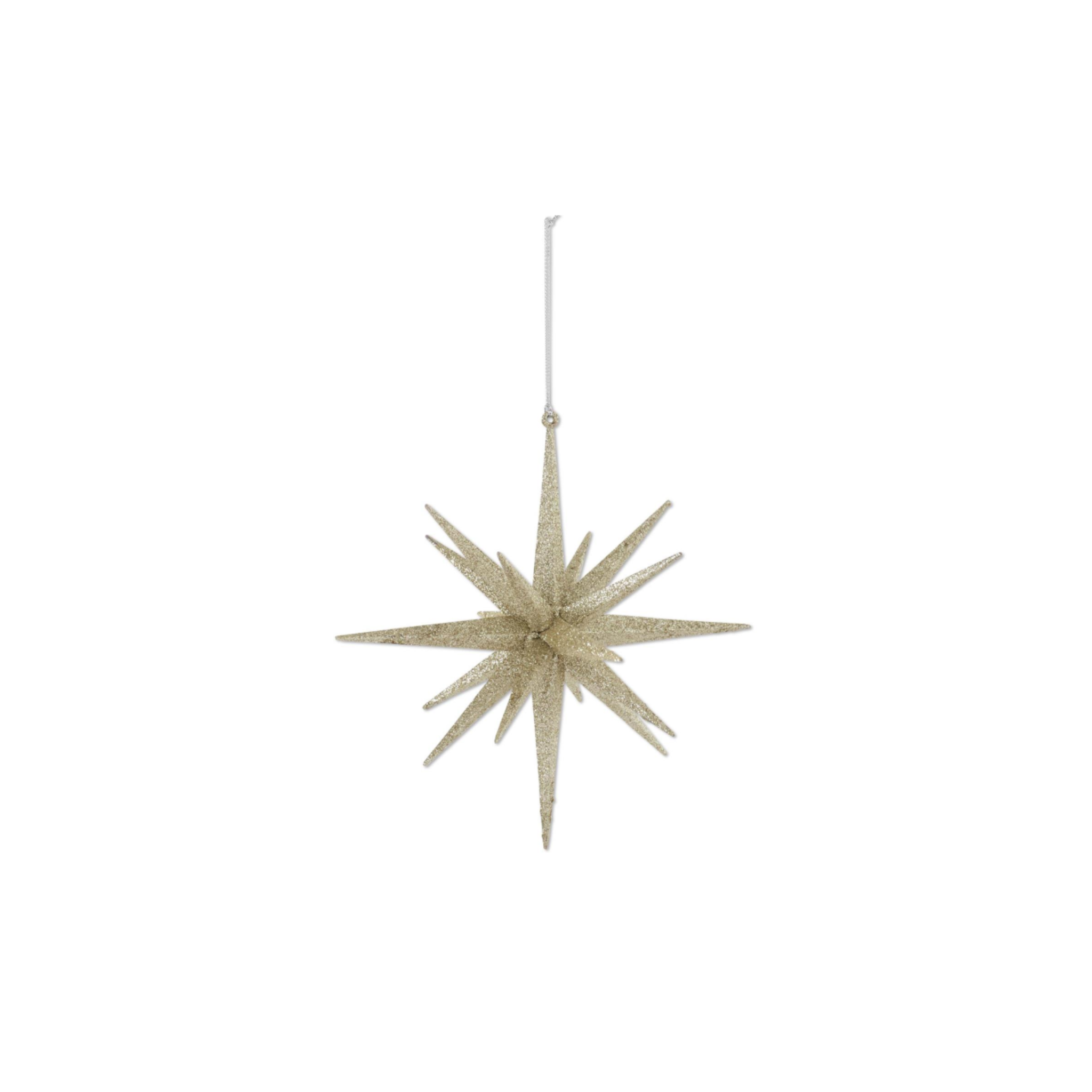Champagne Glitter Star