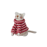 Wool Cat in Sweater