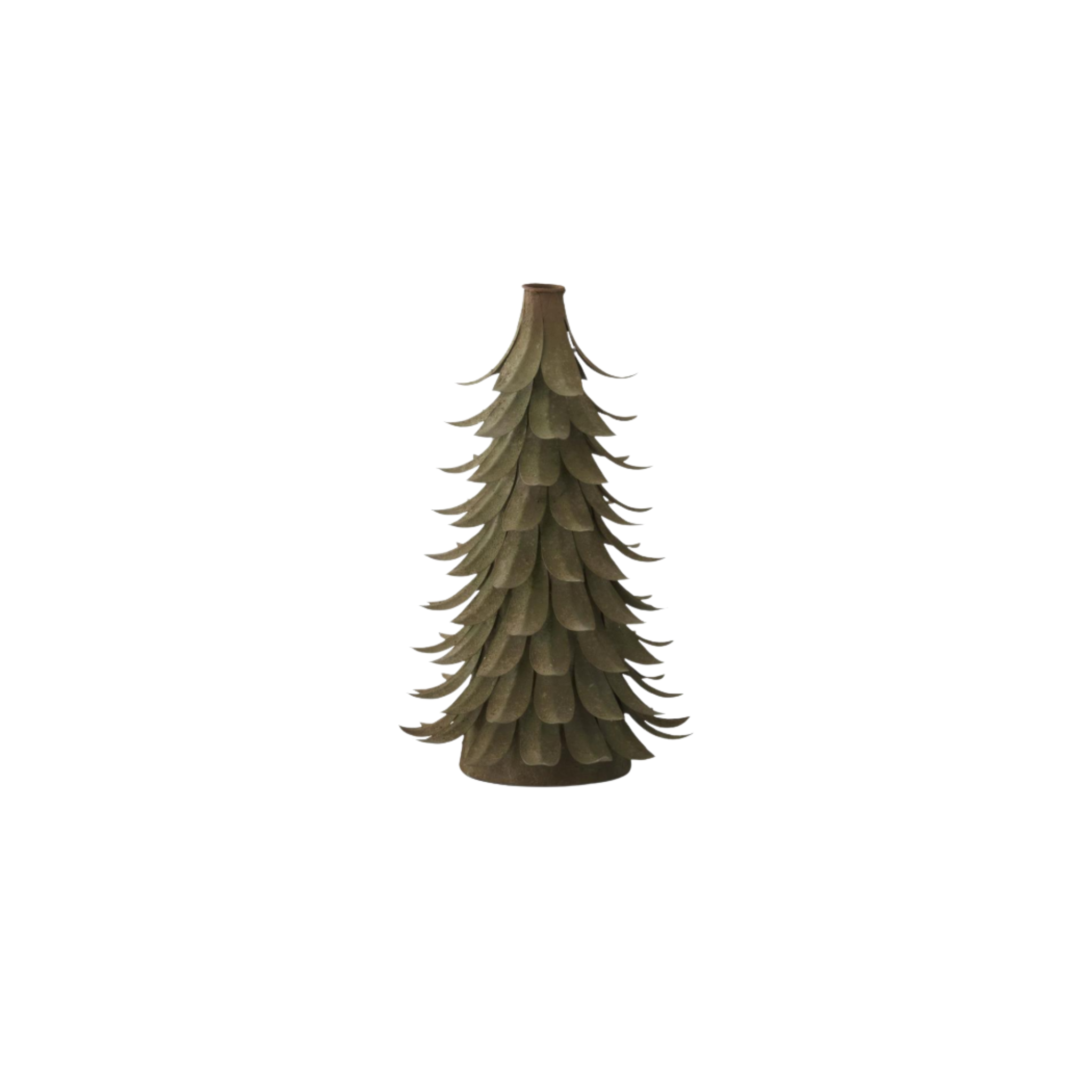 Iron Christmas Tree Candleholder