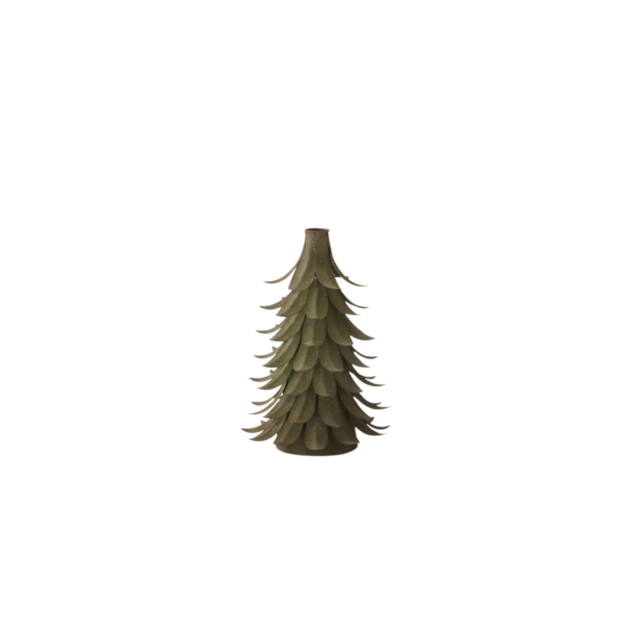 Iron Christmas Tree Candleholder
