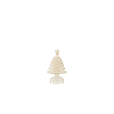 Gold Iced Glass Christmas Tree