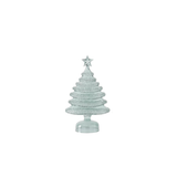 Sage Iced Glass Christmas Tree
