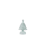Sage Iced Glass Christmas Tree