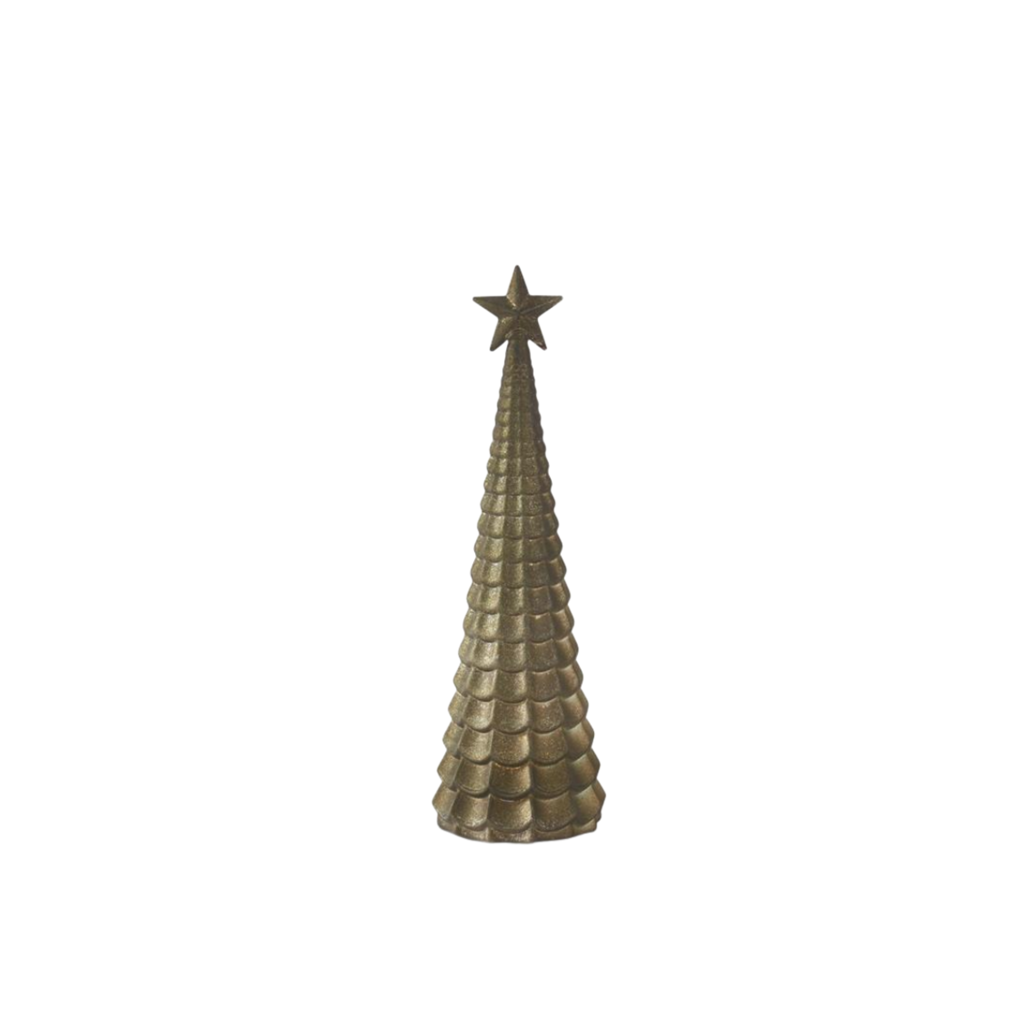 Pewter Glass LED Tree