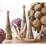 Pewter Glass LED Tree