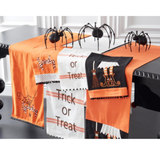 Glitter Black Metal Spiders