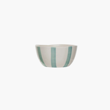Red, Aqua & Cream Bowl