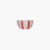 Red, Aqua & Cream Bowl