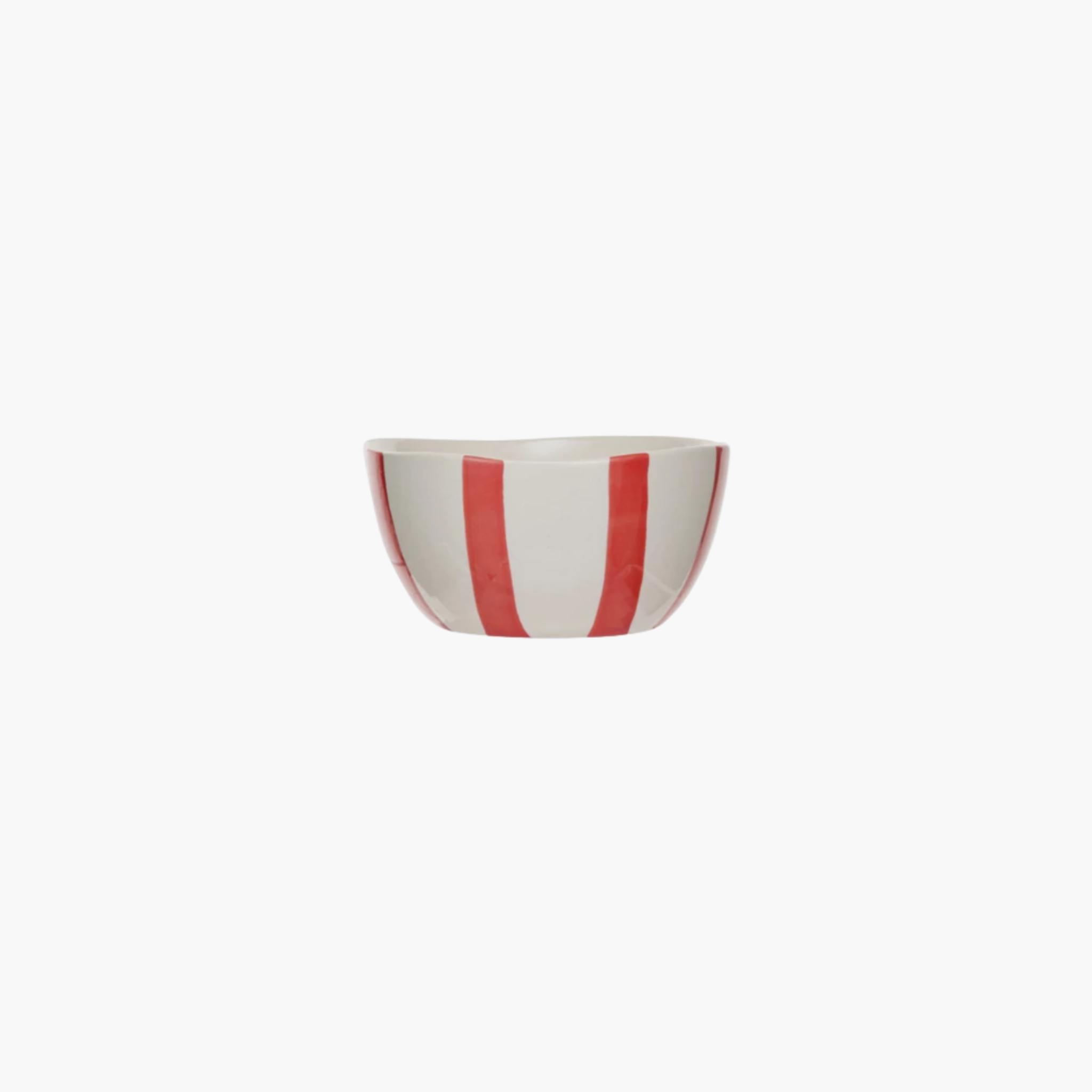 Red, Aqua & Cream Bowl