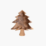 Wood Christmas Tree Bowl
