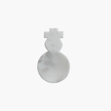 Marble Snowman Spoon Rest