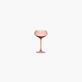 Pink Vintage Champagne Glass