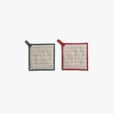 Kantha Stitch Pot Holder