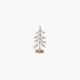 Aluminum Tree w Wood Base