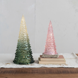 Green Ombre LED Tree